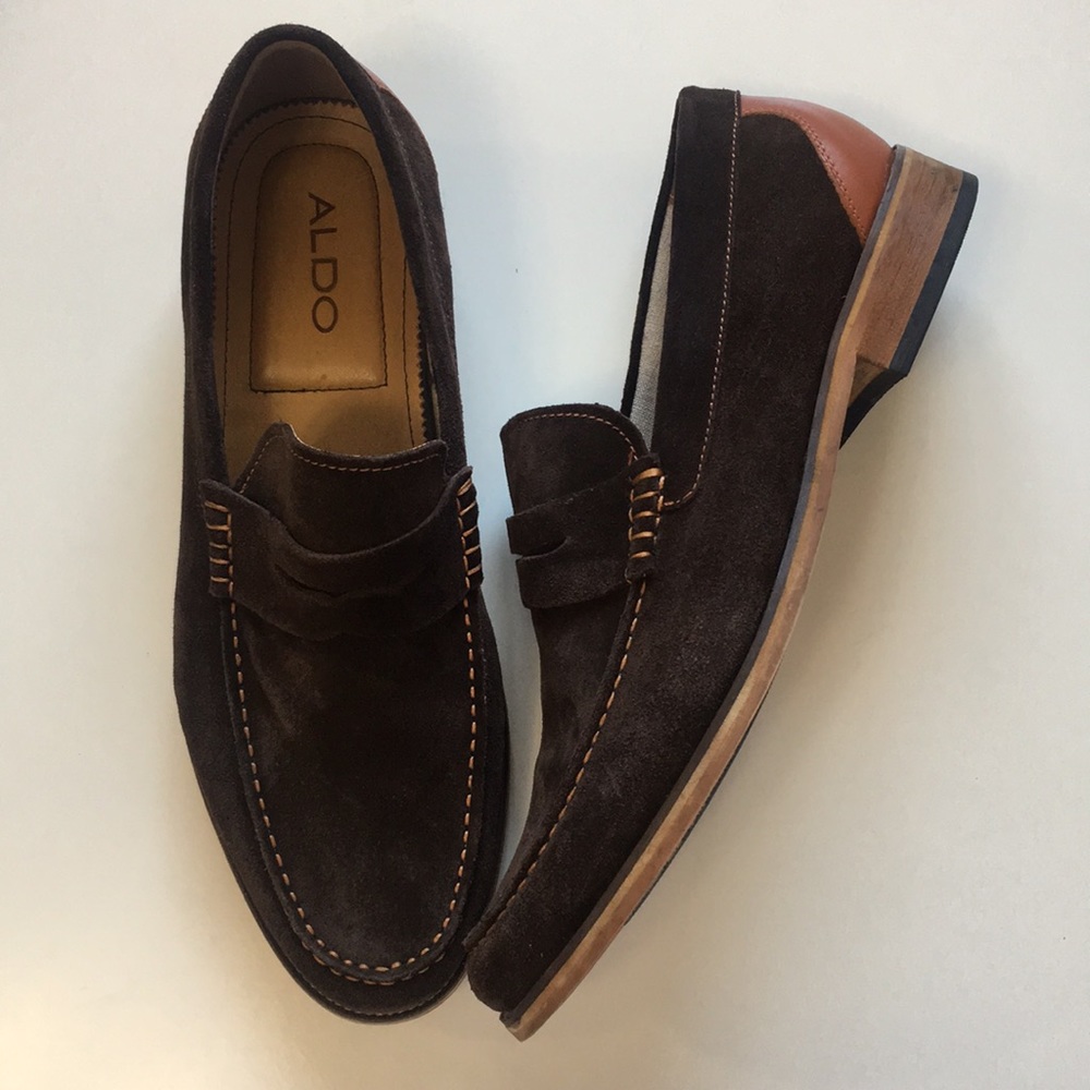 ALDO Brown Dress Shoes Brand New
